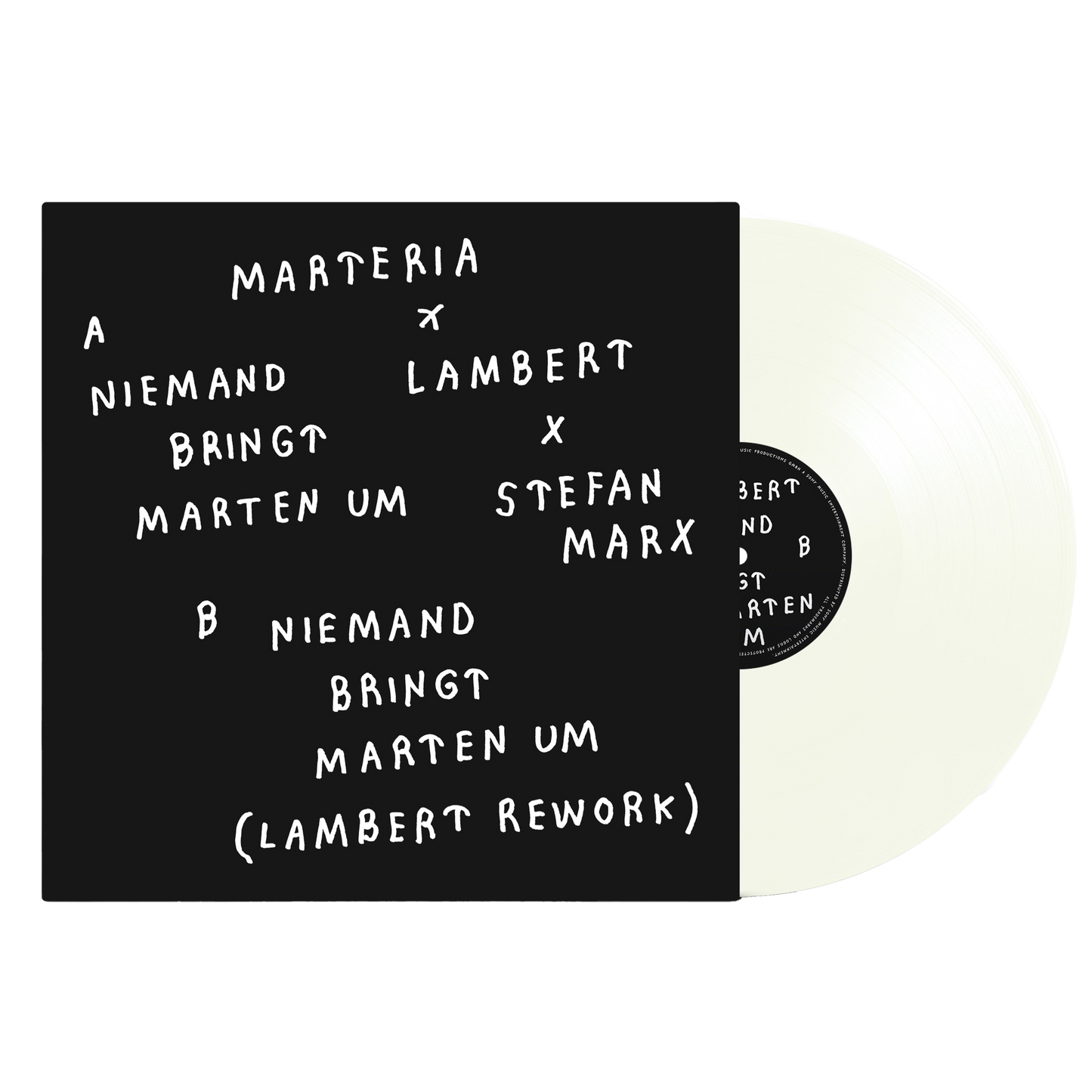 Marteria x Lambert x Stefan Marx - Niemand bringt Marten um (Lambert Rework) Clear - Colored Seven Inch | Neutral-Image
