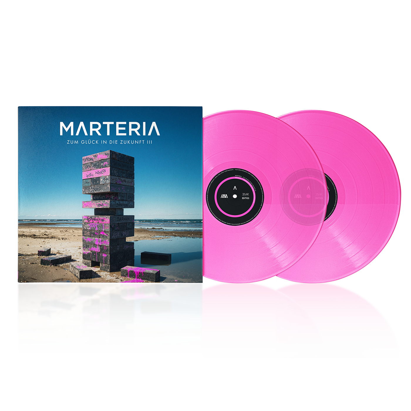 Marteria - Zum Glück In Die Zukunft III Ltd. Exclusive Pink - Colored 2 Vinyl | Neutral-Image