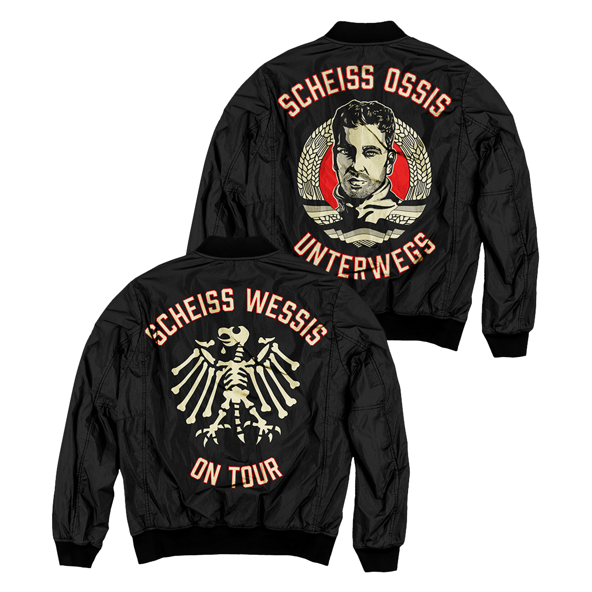 Marteria - Scheiss Ossis / Scheiss Wessis - Wendejacke | Men-Image