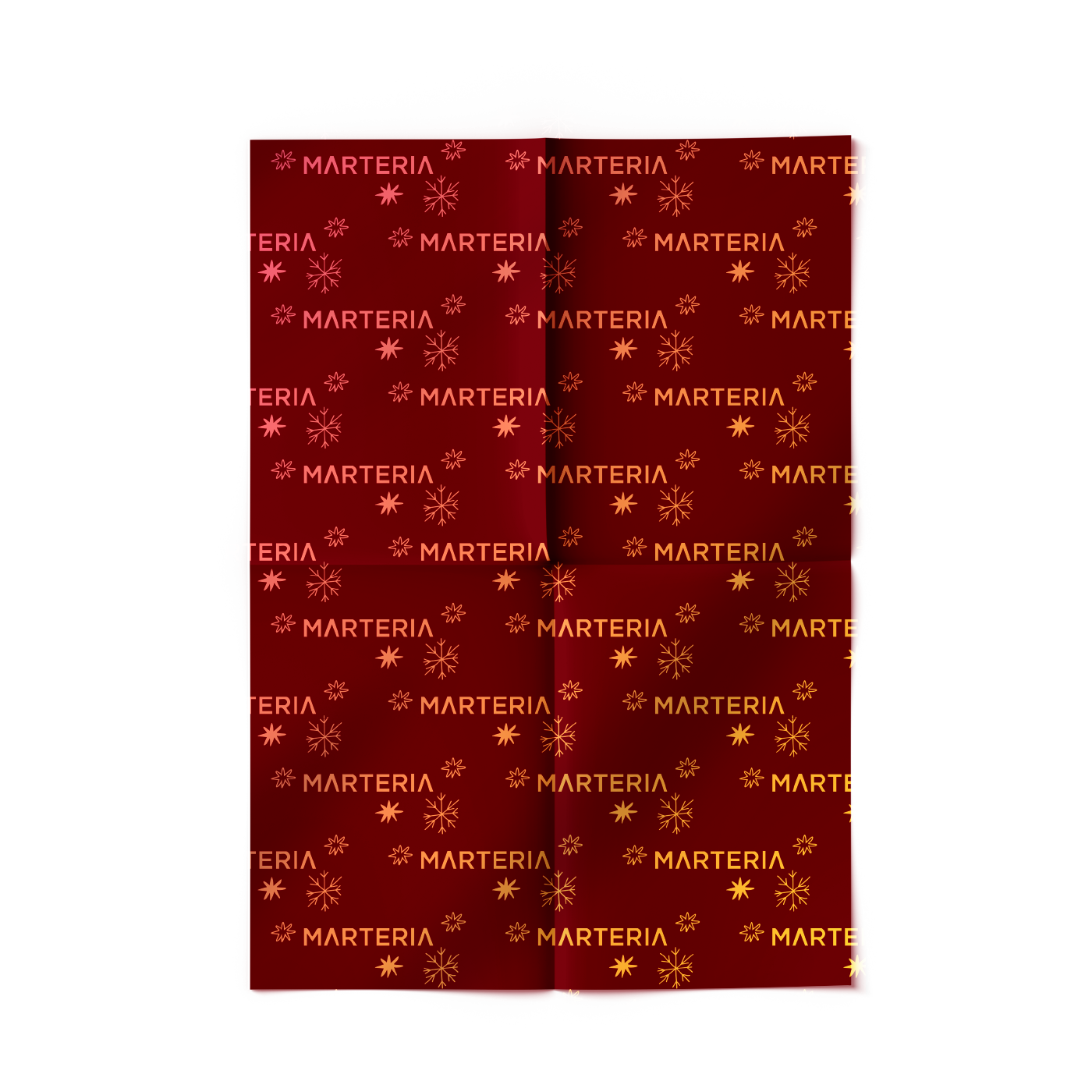 Marteria - Schneeflocke - Geschenkpapier | Neutral-Image